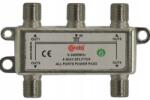  Antenna Elosztó, Splitter DVB-T2 Fm, 4 Kivezetéses (316422853)