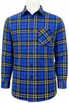 4wrk Flanel ing. 4WRK Hera kockás. XXL 401 királykék