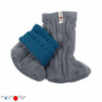 ManyMonths Botosei ajustabili ManyMonths Winter Booties pt babywearing - MykonosWaters/Grey Shell