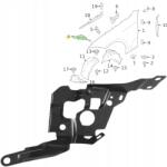 Mertt Sárvédő rögzítő konzol Jobb Bmw 3 G20 G21 17+ 41008494438
