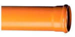 VALPLAST ПВЦ ТРЪБА ф110х2.2 sn2 2м ОРАНЖ (vlp350402110200)