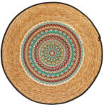 AdTrend Covoras rotund, papura bumbac multicolor 100 cm (112714A) Covor baie