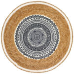 AdTrend Covoras rotund, papura bumbac 100 cm (112714B) Covor baie