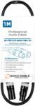 Accu-Cable AC-PRO XLR audio cable 1m (1611000065)
