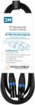 Accu-Cable AC-PRO XLR audio cable 3m (1611000066)