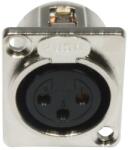 Accu-Cable AC-C-XF3 XLR 3pin female panel metal