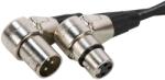 Accu-Cable AC-DMX3/1, 5-90 - 90° XLR Cables 1, 5m 110 OHM