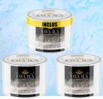 Torodecor Vopsea Decorativă Perla Luxury Albastru Deschis | Pachet 1, 5L (2×0, 5L + 0, 5L) cu fulgi perlați (PL05005X3)