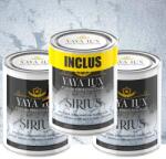 Torodecor Vopsea Decorativă de Lux Sirius - Cafea cu Lapte | Pachet 7.5L (2×2.5L + 2.5L), Finisaj Perlat cu Perle de Sticlă (SI75001)