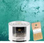 Torodecor Vopsea Decorativă Perla Luxury Verde Închis 0, 5L cu fulgi perlați - Pensulă inclusă (PLP05007)