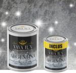 Torodecor Vopsea Decorativă de Lux Argentina - Gri Oțel | Pachet 3L (2L + 1L), Efect 3D Stelat (AR20021002)