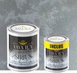 Torodecor Vopsea Decorativă de Lux Sirius - Gri Oțel | Pachet 3L (2L + 1L), Finisaj Perlat cu Perle de Sticlă (SI20021002)