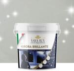 Torodecor Vopsea Decorativa Lavabila Premium, Aurora Brillante, Gri Soft cu Efect 3D Argintiu Stelat, 4 Litri (AB4001)