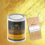 Torodecor Set Vopsea Decorativa de Lux, Metalizata, Royal Oro, Auriu 1 L si Pensula 70 mm (ROP1001)