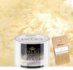 Torodecor Vopsea Decorativă Perla Luxury Fildeș Deschis 0, 5L cu fulgi perlați - Pensulă inclusă (PLP05014)