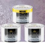 Torodecor Vopsea Decorativă de Lux Sirius - Mov Deschis | Pachet 1.5L (2×0.5L + 0.5L), Finisaj Perlat cu Perle de Sticlă (SI05008X3)