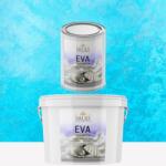 Torodecor Vopsea Decorativă de Lux Eva - Azur | Pachet 3L (2L + 1L), Efect perlat luminos (EM20081008)
