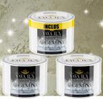 Torodecor Vopsea Decorativă de Lux Argentina - Gri Verzui | Pachet 1.5L (2×0.5L + 0.5L), Efect 3D Stelat (AR05005X3)