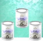 Torodecor Vopsea Decorativă de Lux Eva - Verde Deschis | Pachet 1.5L (2×0.5L + 0.5L), Efect perlat luminos (EM05009X3)