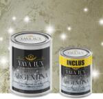 Torodecor Vopsea Decorativă de Lux Argentina - Gri Verzui | Pachet 3L (2L + 1L), Efect 3D Stelat (AR20051005)