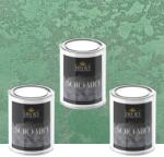 Torodecor Vopsea Decorativă de Lux Solo Mio - Verde Închis | Pachet 1.5L (2×0.5L + 0.5L), Finisaj Strălucitor Premium (SM05005X3)