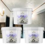 Torodecor Vopsea Decorativă de Lux Eva - Alb Perlat | Pachet 30L (2x10L + 10L), Efect perlat luminos (EM30001)