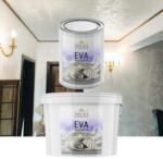Torodecor Vopsea Decorativă de Lux Eva - Alb Perlat | Pachet 3L (2L + 1L), Efect perlat luminos (EM20011001)