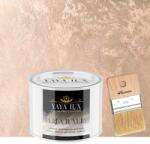Torodecor Vopsea Decorativă Perla Luxury Roz Prăfuit 0, 5L cu fulgi perlați - Pensulă inclusă (PLP05010)