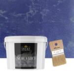 Torodecor Vopsea Decorativa de Lux, Solo Mio, Albastru Cobalt, cu Cristale Lichide Stralucitoare, Efecte Spectaculoase, 2 Litri si Pensula 70 mm (SMP2017)