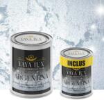 Torodecor Vopsea Decorativă de Lux Argentina - Argintiu Vibrant | Pachet 3L (2L + 1L), Efect 3D Stelat (AR20011001)
