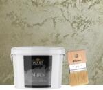 Torodecor Vopsea Decorativă de Lux Sirius, Gri Verzui, Finisaj Perlat cu Perle de Sticlă, 2.5L + Pensulă Inclusă (SIP25005)