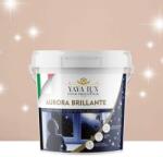 Torodecor Vopsea Decorativa Lavabila Premium, Aurora Brillante, Roz Prafuit cu Efect 3D Argintiu Stelat, 9 Litri (AB9013)