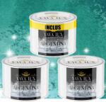 Torodecor Vopsea Decorativă de Lux Argentina - Verde Metalizat | Pachet 1.5L (2×0.5L + 0.5L), Efect 3D Stelat (AR05015X3)