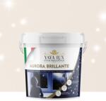 Torodecor Vopsea Decorativa Lavabila Premium, Aurora Brillante, Crem Ivoire cu Efect 3D Argintiu Stelat, 9 Litri (AB9009)