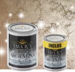 Torodecor Vopsea Decorativă de Lux Argentina - Maro Deschis | Pachet 3L (2L + 1L), Efect 3D Stelat (AR20061006)