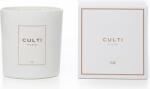 CULTI MILANO Lumânare parfumată Culti Thè 550 g albă în sticlă lucioasă (CTHE550GW)