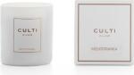 CULTI MILANO Lumânare parfumată Culti Mediterranea 270 g albă în sticlă lucioasă (CMED270GW)