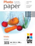 ColorWay Hartie Foto ColorWay ColorWay Matte Photo Paper, A4, 190 g/m2, 50 sheets (PM190050A4)