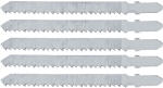 VERTO Lame Fierastrau vertical, set 5 buc, prindere tip T 64H205 (64H205)