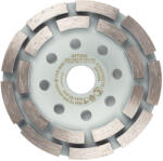GRAPHITE Disc de slefuire diamantat , 2 segmente, 115 x 22.2 mm, taiere uscata 57T323 (57T323) Disc de taiere