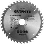 GRAPHITE Disc fierastrau, VIDIA, 200 x 30 mm, 40 dinti 57T226 (57T226)