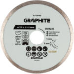 GRAPHITE Disc de taiere diamantat, 115 x 22, 2 mm, taiere umeda 57T300 (57T300) Disc de taiere