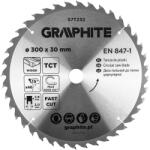 GRAPHITE Disc fierastrau, VIDIA, 300 x 30 mm, 40 dinti 57T232 (57T232)