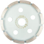 GRAPHITE Disc de slefuire diamantat , 1 segment, 125 x 22.2 mm, taiere uscata 57T322 (57T322) Disc de taiere