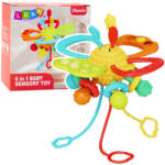LEAN Toys 6 az 1-ben érzékszervi játékbabák zsinórral és pop-it elemekkel (25091)