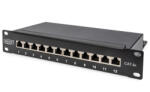 ASSMANN 12-port Patch Panel 1U Black (DN-91612S-EA)