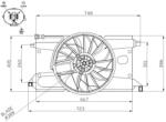 NRF Ventilator, radiator NRF 47961 (47961) - fixbox