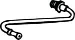 BOSAL Conducta de presiune, senzor de presiune (filtru particule) BOSAL 000-073 (000-073)