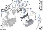 Original Bmw Furtun vacuum negru (3.5x2) pret pt 1m ORIGINAL BMW 11747797129 (11 74 7 797 129)