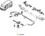 Original Renault Brat/bieleta suspensie, stabilizator ORIGINAL RENAULT 77 00 302 278 (77 00 302 278)